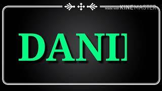 Интро для канала DANIL