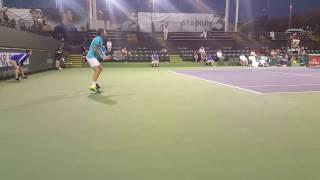 Mikhail Kukushkin vs Marcos Giron - BNP Paribas Open Qualifying R1 2017 - 3/7/2017