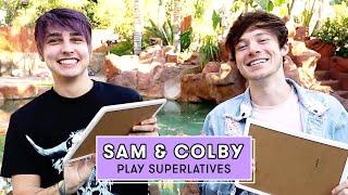 Sam & Colby Reveal Who's Spookier, Funnier, The Better Dance And More! | Superlatives | Seventeen