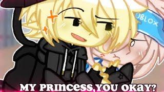 My princess,You okay? Ft.Jard and Bobo Roblox fandom Gacha Original Meme