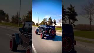 Wrangler on highway rubicon #jeepwrangler #offroad #jk02 #drifting #sidhumoosewala #rubicon