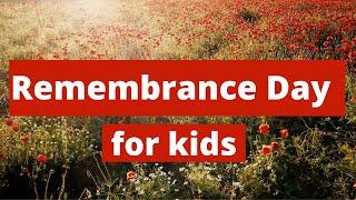 Remembrance Day for kids
