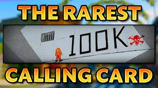 FINALE - Unlocking the RAREST Calling Card in Black Ops 6 TODAY!