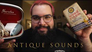 ASMR Making Sounds with Old Antiques