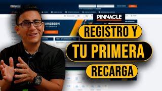 PINNACLE | CÓMO me REGISTRO, VERIFICO Y RECARGO  