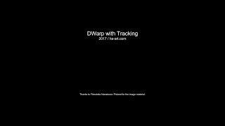 DWarp scene using tracking