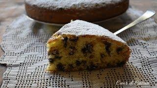 Torta al mascarpone e gocce di cioccolato