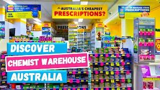  CHEMIST WAREHOUSE Australia Pharmacy in Melbourne [4K video]