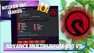 How to Make a Discord Multipurpose Bot v5 | BITZXIER SRC LEAKED | Kronix