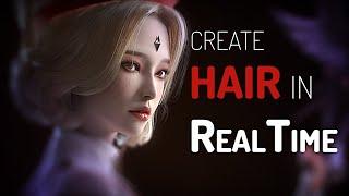 FiberShop v1 | Real-time Hair-card Texture Generator