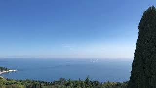 Алупка. Виды на море. Музей Амет Хана Султана. 29.09.2022. Крым. Crimea. Yalta.