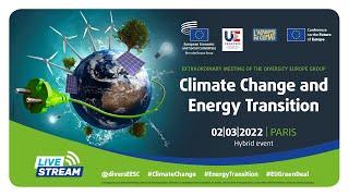 Panel III & Closing session (EN) - Conference on 'Climate Change and Energy Transition', 2 March '22