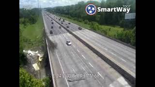 OVER CAPACITY #Guardrail #Crash with #truck