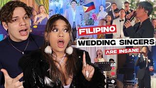 Latinos react to Filipino Wedding SINGERS for the first time