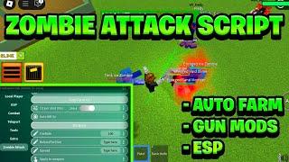 [NEW BEST] Zombie Attack Keyless Script Pastebin - (ROBLOX) *Auto Farm & Gun Mods*