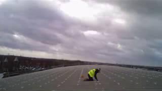 Perfect Sense Energy Solar PV Installation Timelapse at UBT on behalf of Zestec Asset Management