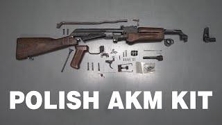 Polish AKM Parts Kit (Unboxing)