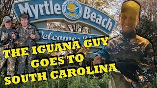 The Iguana guy 305 goes to South Carolina.