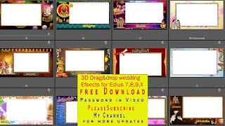 New Drag & Drop 3D Hindhu Wedding Telugu  tittle Special Effects