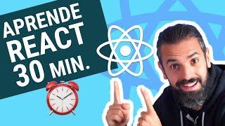 LEARN REACT in 30 MINUTES ⏰ - React Tutorial from scratch