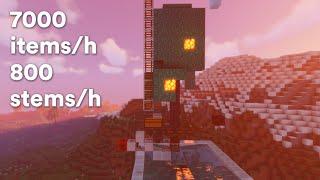 Fully Automatic Nether Tree Farm in 1 Minute