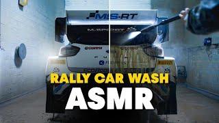 ASMR: Rally Car Gets ASMR Cleaning Treatment