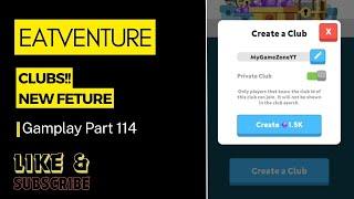 Eatventure - Finally!! clubs unlocked and maxed it out | Gameplay Part 114