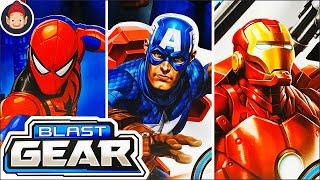 Spider-Man Iron Man Captain America Titan Hero Series Blast Gear Toys | Avengers Superhero Unboxing