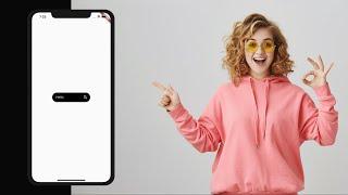 Nice Search UI Animation in Flutter