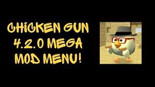 Chicken Gun 4.2.0 - 4.2.02 Mega Mod Menu by Bomb Hacker & Lary Hacker.