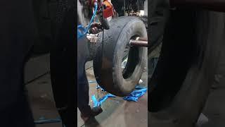 Tyres# radial welding gun #automobile resolving cooling work resoling process