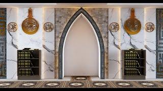 Mosque design in enscape SketchUp | Designed by IID Studio