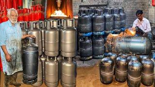 Amazing Cylinder Manufacturing || How to Make High Pressure LPG Gas CylindersInside The Factory