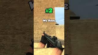 Weapons REMOVED from Counter Strike 