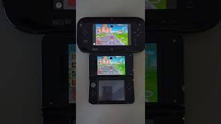 Mario Kart Super Circuit- Nintendo WiiU vs 3ds XL speed comparison