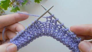 PERFECT ️ Unique Knitting Stitch! Easy and Beautiful Knitting Pattern