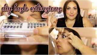 HOW TO APPLY & TAKE OFF LASH EXTENSIONS | BEYELIAN DIY LASH EXTENSIONS APPLICATION  | MISSGREENEYES