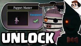 HOW TO UNLOCK: Puppet Master️in PIGGY! (Book 2, but it's 100 Players)