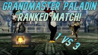 Lost Ark EUC GM Paladin PVP! ONE OF THE HARDEST GAMES I HAD TO CARRY! "3 VS 3" ? MORE LIKE 1 VS 3!