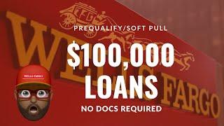 $100,000 LOANS! SOFT PULL / NO DOCS REQUIRED / SAME DAY FUNDING!