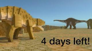 4 days left till The Giant Dinosaur Adventure releases!