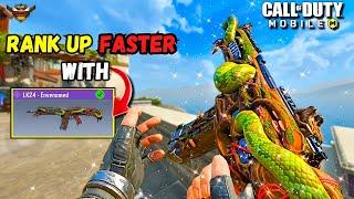 RANK UP FASTER With LK24 // BEST GUNSMITH + GAMEPLAY // CALL OF DUTY MOBILE // Season 8 2024