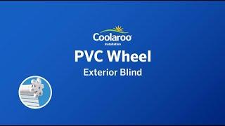 How to Install Coolaroo Outdoor Roller Shade - PVC WHEEL OPERATED