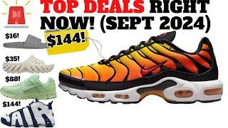 TOP 15 SNEAKER DEALS! (September 2024 Nike adidas & Crocs!)