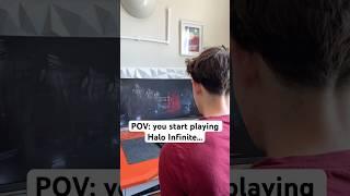 People playing Halo Infinite for the FIRST time ... | who else abused the grappleshot for 3 hours?