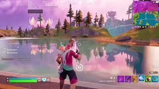 Fortnite  -  Нанесите противникам урон в течение 10 сек. после рывка с помощью рыбы из Эпицентра