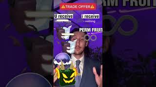 PERM FRUIT OFFER ROBLOX BLOXFRUITS !! (i give dragon+ spirit x2 + control)