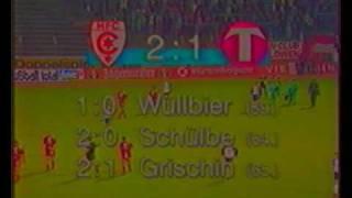 UEFA CUP 91-92. Hallescher FC - Torpedo: 2-1