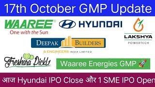 Hyundai IPO | Waaree Energies IPO | Deepak Builders IPO | Lakshya Powertech IPO |