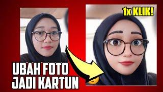 CARA MERUBAH FOTO MENJADI KARTUN 3D (ANDROID)‼️- SEKALI KLIK